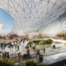 Mexico City architects protest “fake, unlawful” referendum on Foster-designed airport