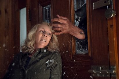 Halloween movie set