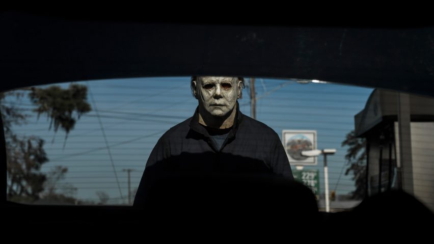 Halloween movie set