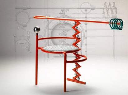 Hu Yuming creates chairs designed to satisfy the restless seated body