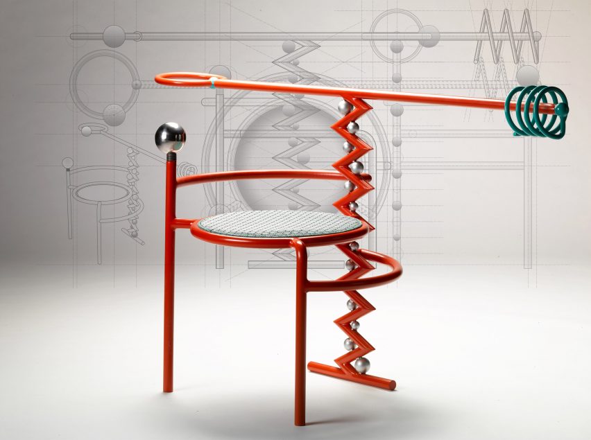 Hu Yuming creates chairs designed to satisfy the restless seated body