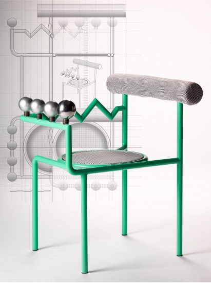 Hu Yuming creates chairs designed to satisfy the restless seated body