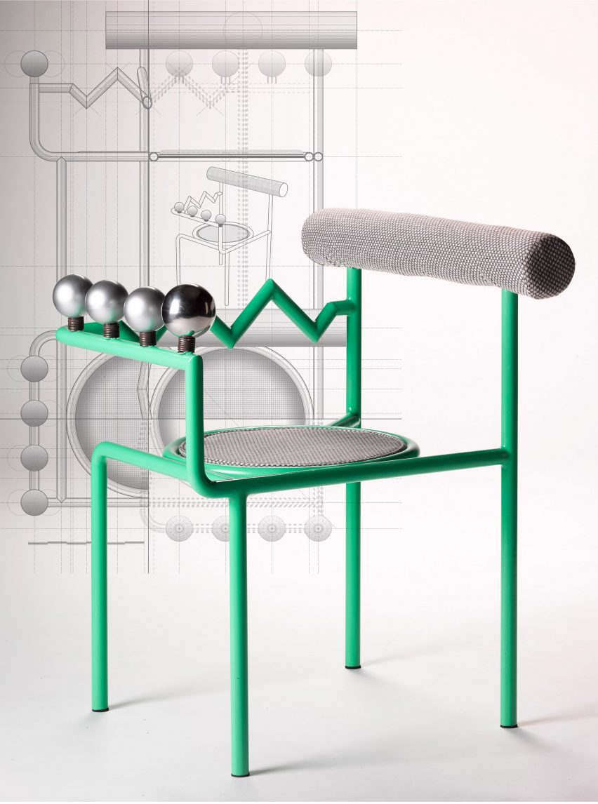 Hu Yuming creates chairs designed to satisfy the restless seated body