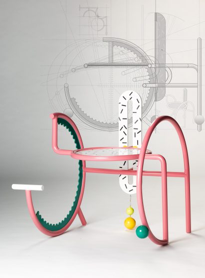 Hu Yuming creates chairs designed to satisfy the restless seated body
