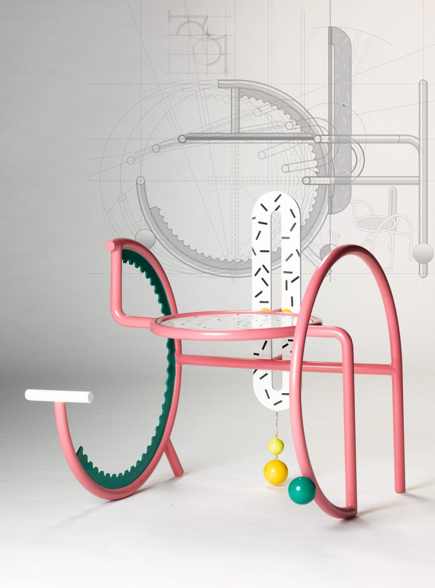 Hu Yuming creates chairs designed to satisfy the restless seated body