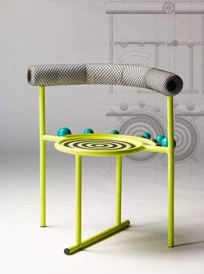 Hu Yuming creates chairs designed to satisfy the restless seated body