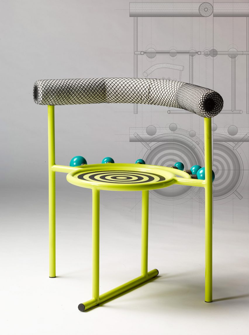 Hu Yuming creates chairs designed to satisfy the restless seated body