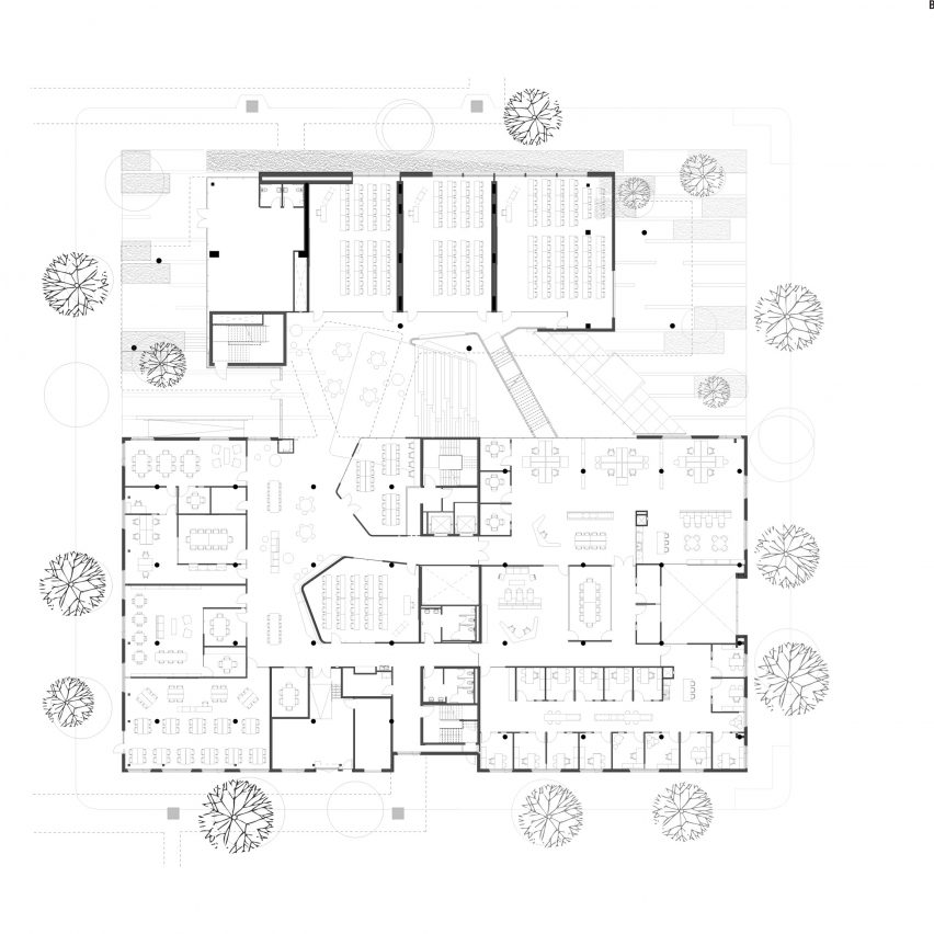 Karl Miller Center by Behnisch Architekten