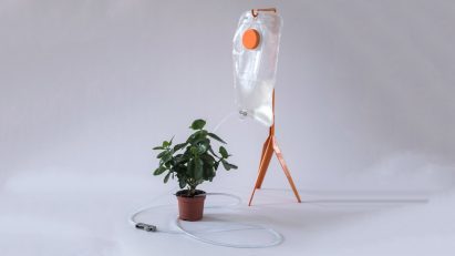 Indoor watering system brings thirsty houseplants back from the brink