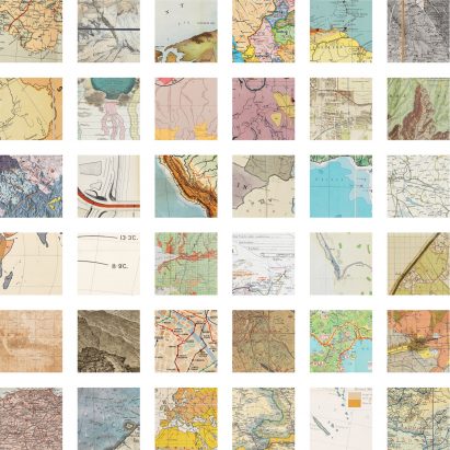 Kerim Bayer deconstructs 1,366 maps to create “atlas of atlases”