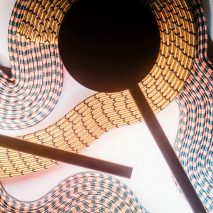 Laurids Gallée creates lamps out of cord traditionally used on costumes and uniforms
