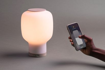 Layer's wireless lamp doubles up as a charger and sunrise alarm clock