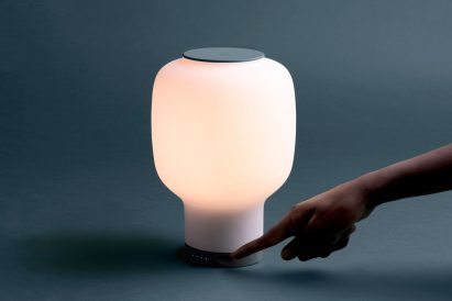 Layer's wireless lamp doubles up as a charger and sunrise alarm clock