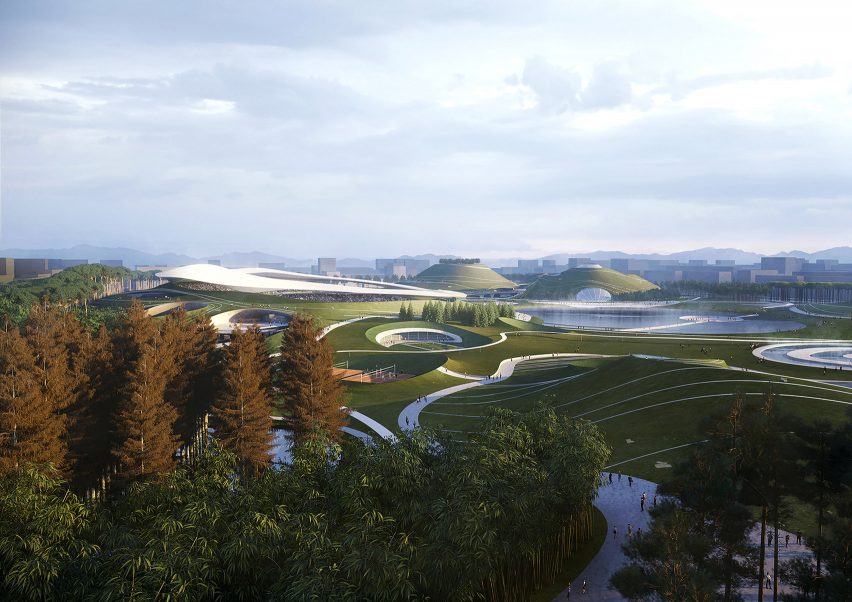Quzhou Sports Campus by MAD