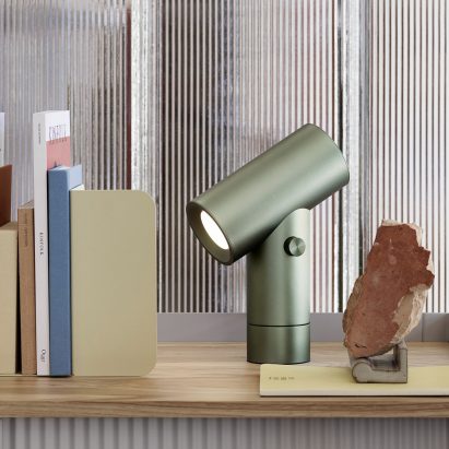 Tom Chung’s double-ended Beam lamp for Muuto references car headlights