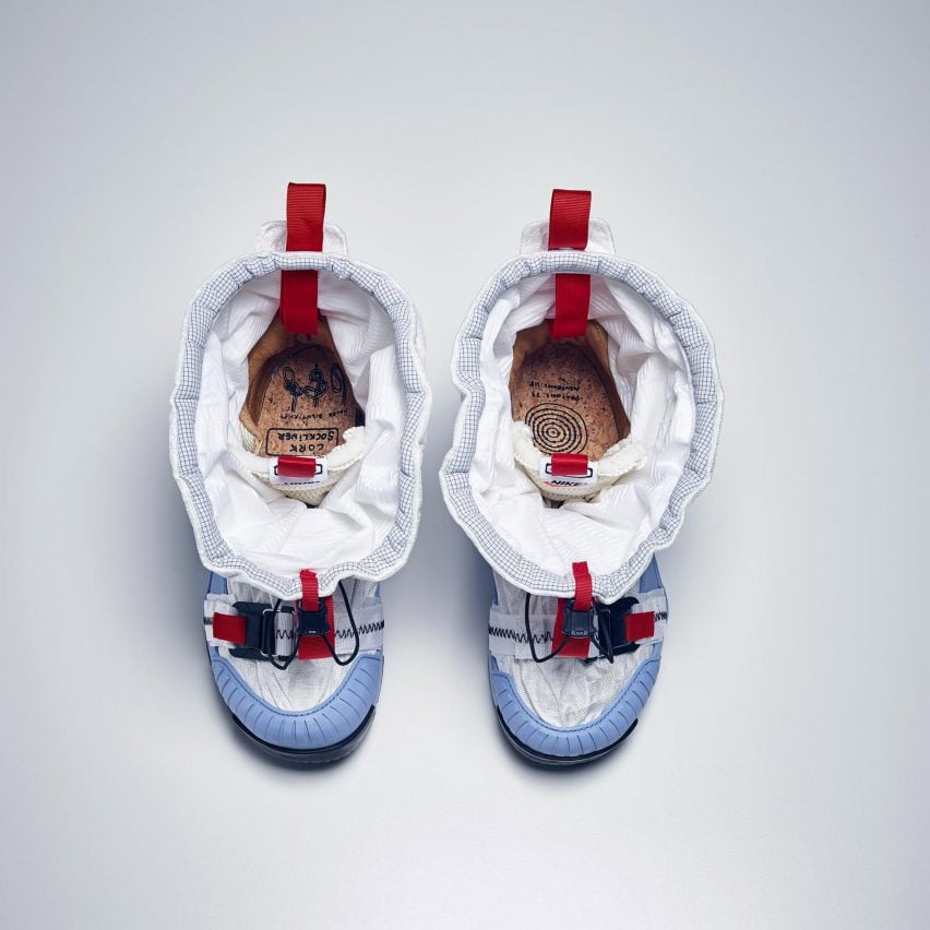 Tom Sachs updates Nike Mars Yard trainer to better resemble shoes worn by astronauts