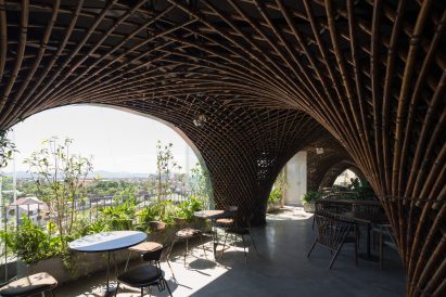 Nocenco cafe by Vo Trong Nghia Architects