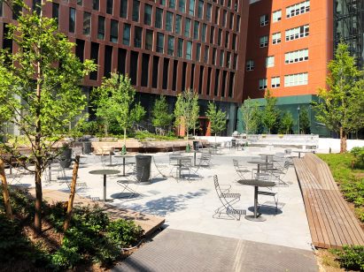 American Copper Building Plaza by SCAPE Studio