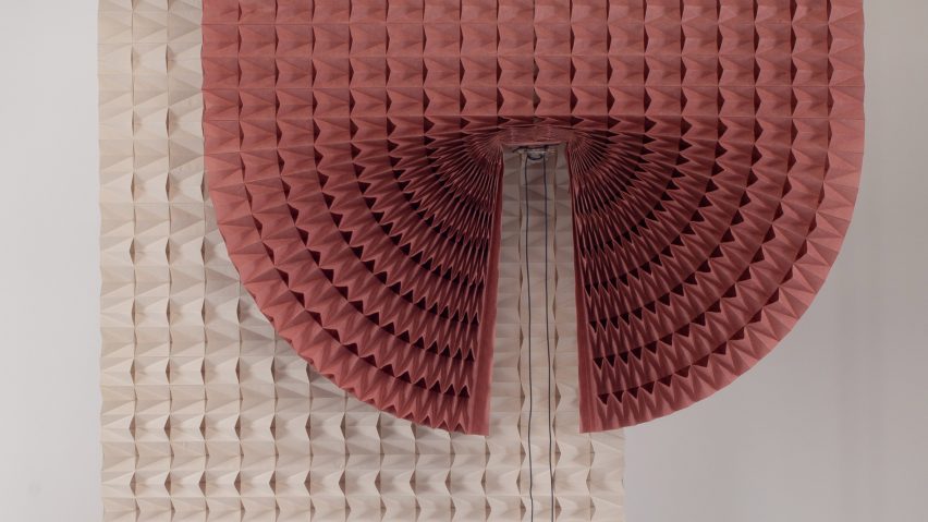 Kingston graduate invents blinds made from folded recycled paper