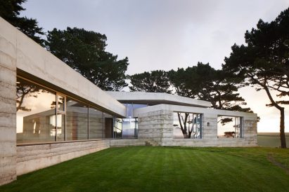 Peter Zumthor completes Devon countryside villa, Secular Retreat, "in the tradition of Andrea Palladio"