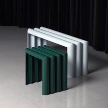 Phan Thao Dang transforms sewage pipes into graphical furniture items
