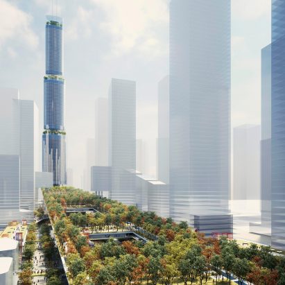 Qianhai masterplan by Rogers Stirk Harbour and Partners