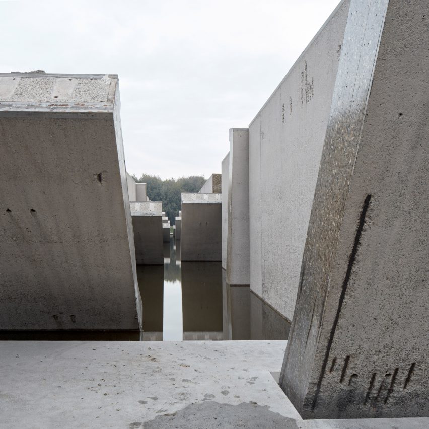 RAAAF and Atelier de Lyon slice open huge wave machine to create Deltawerk monument