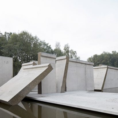 RAAAF and Atelier de Lyon slice open huge wave machine to create Deltawerk monument