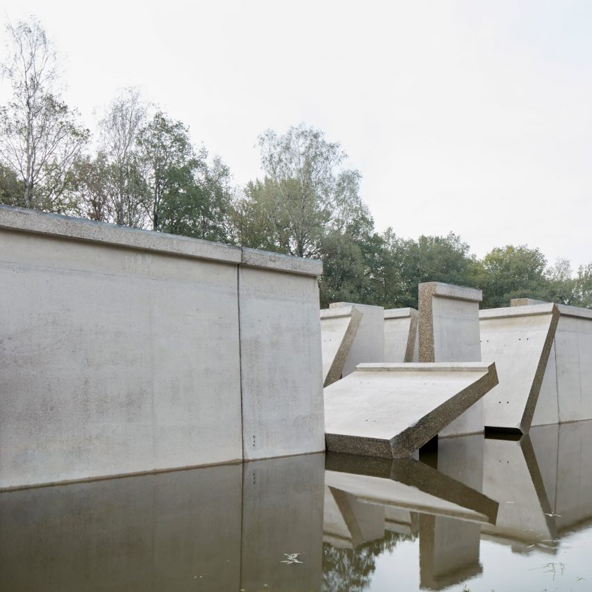 RAAAF and Atelier de Lyon slice open huge wave machine to create Deltawerk monument