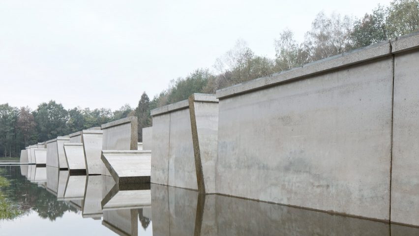 RAAAF and Atelier de Lyon slice open huge wave machine to create Deltawerk monument