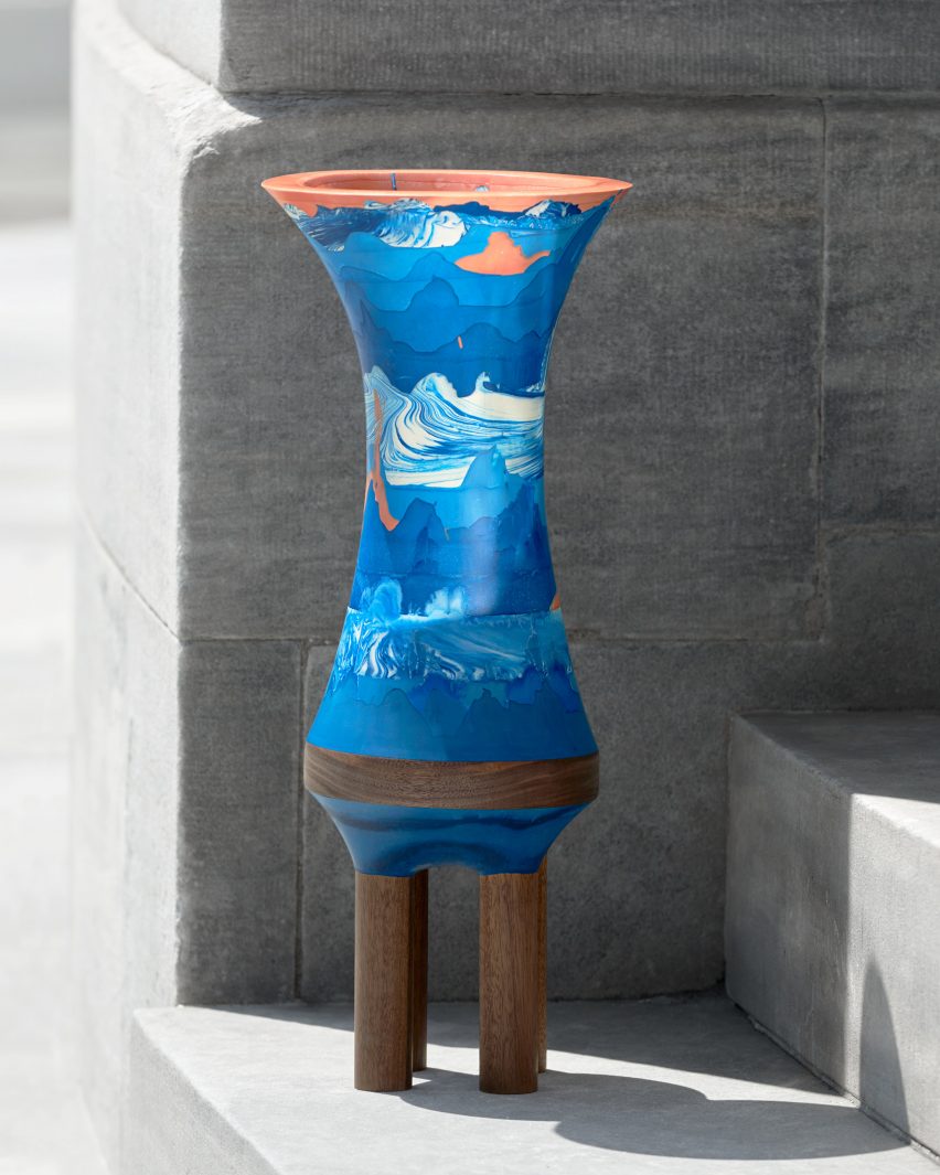 Ragna Ragnarsdottir's "mystic" resin objects trick the viewer into believing they're ceramic