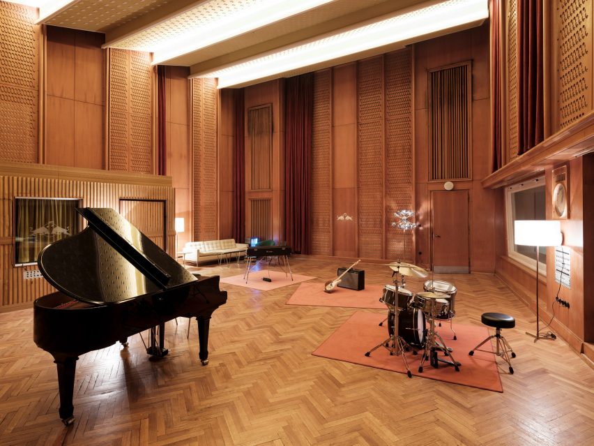 New Tendency overhauls East German radio centre to create Red Bull music studios