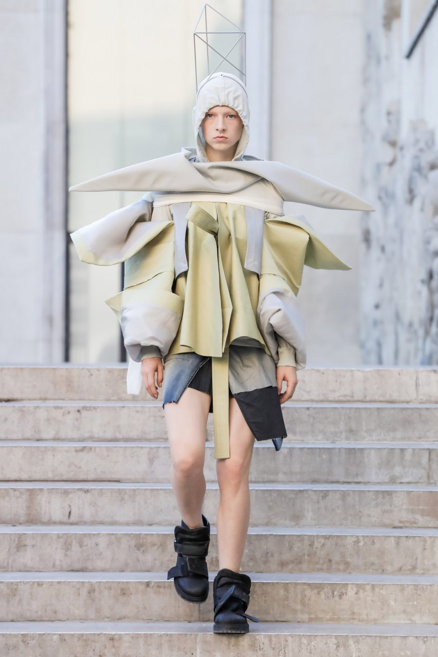 Rick Owens sets the runway on fire at Spring Summer 2019 show