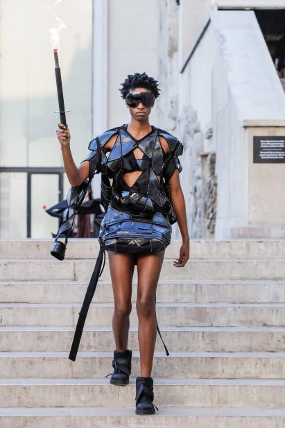 Rick Owens sets the runway on fire at Spring Summer 2019 show