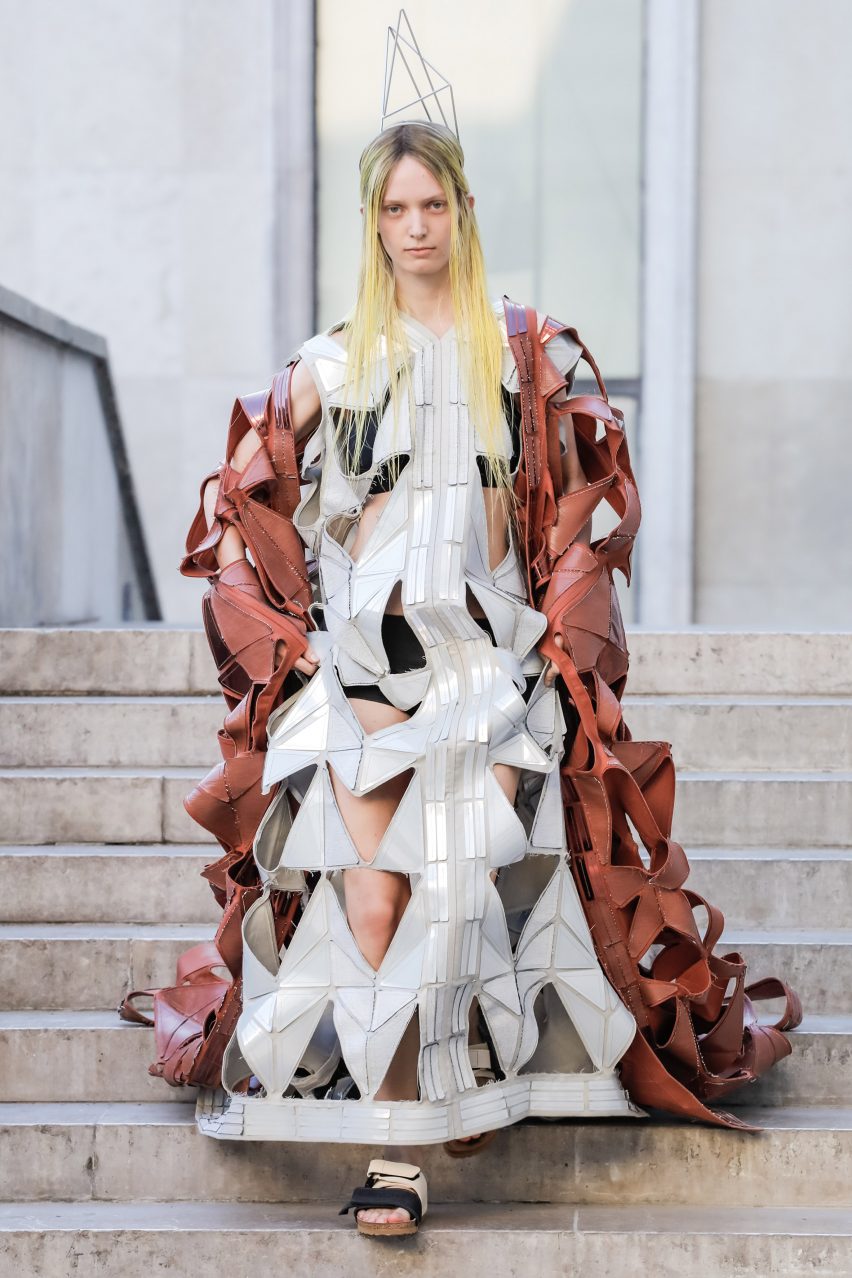 Rick Owens sets the runway on fire at Spring Summer 2019 show
