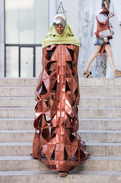 Rick Owens sets the runway on fire at Spring Summer 2019 show