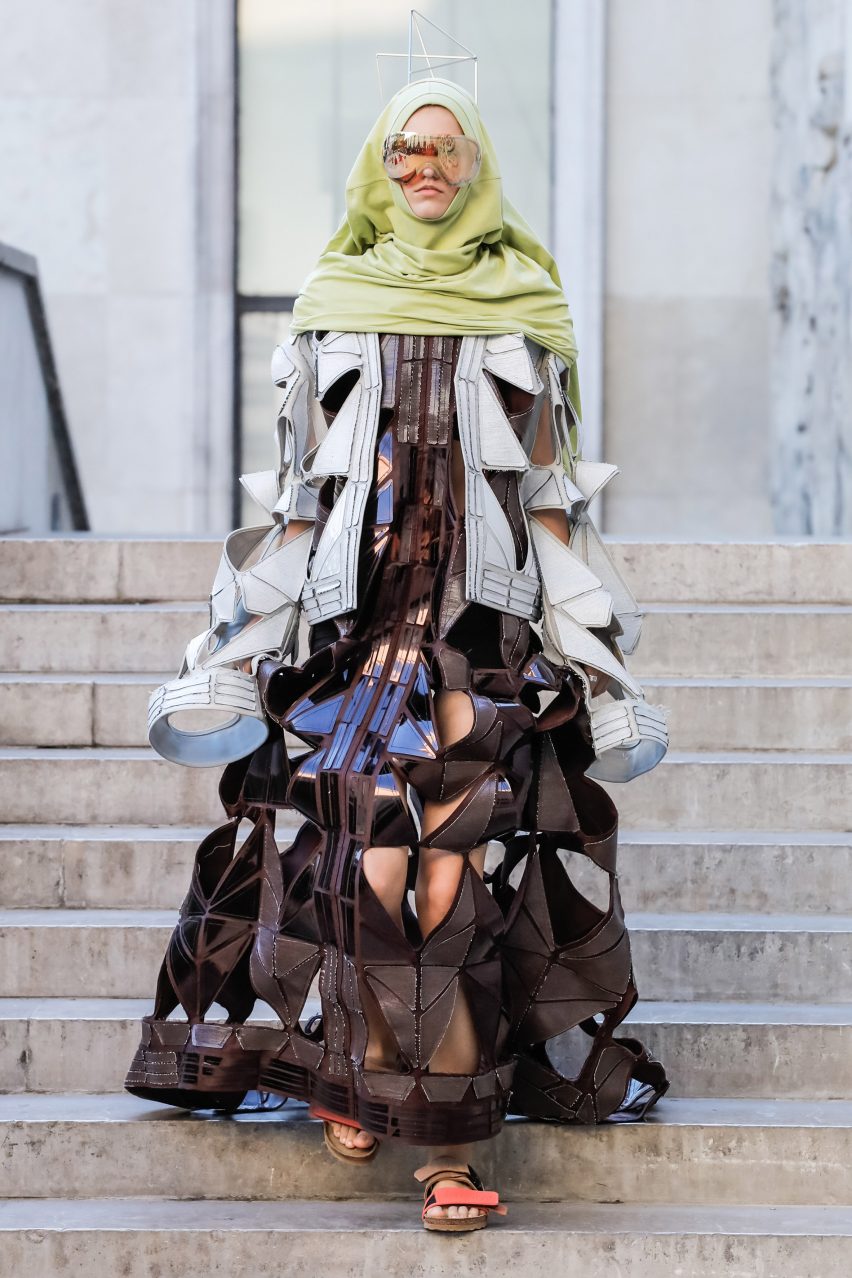 Rick Owens sets the runway on fire at Spring Summer 2019 show