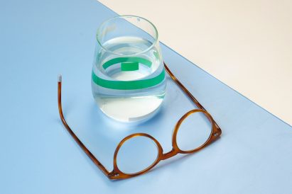 Aurore Brard designs tableware with coloured accents for visually impaired people