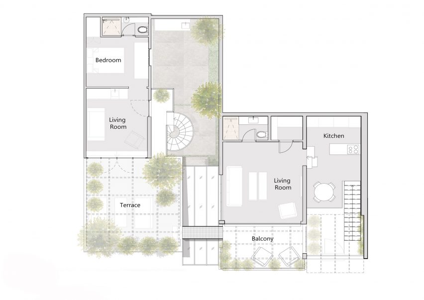 Spiral Suite House by Anat Gay Architects