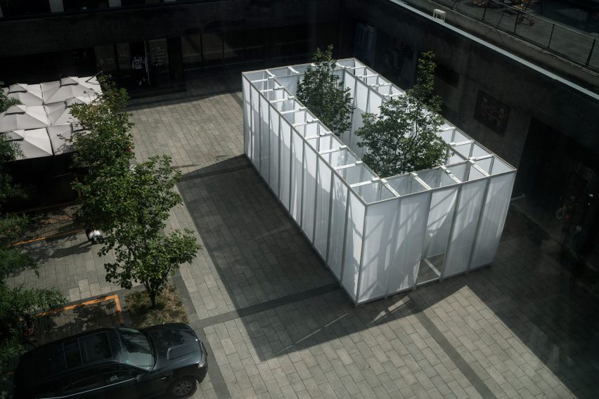 CO2 Pavilion by Superimpose for Beijing Design Week 2018
