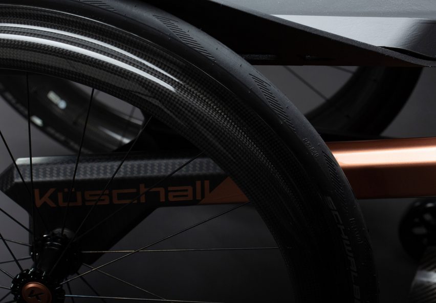Superstar graphene wheelchair by Küschall