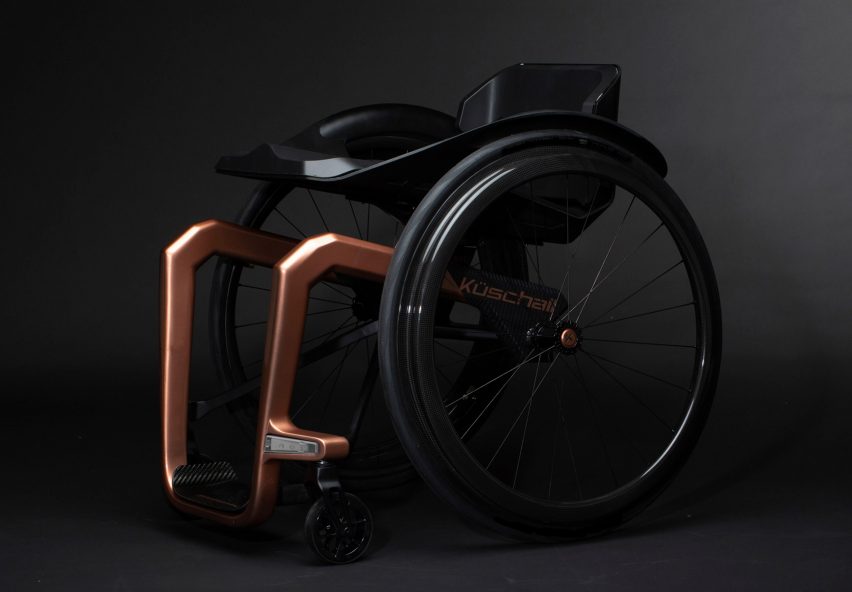 Superstar graphene wheelchair by Küschall