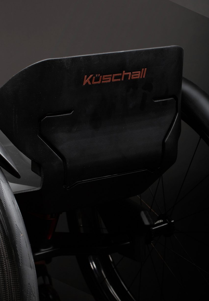 Superstar graphene wheelchair by Küschall