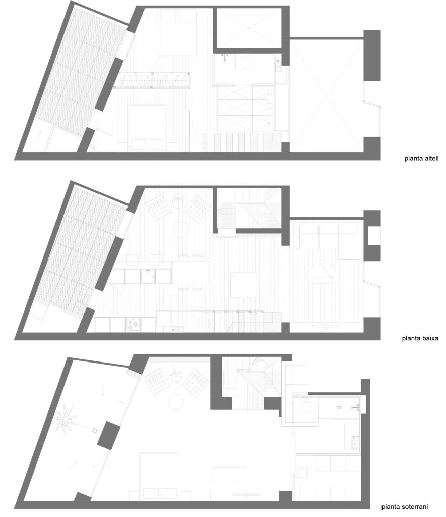 Triplex At Sant Antoni by Valentí Albareda Tiana