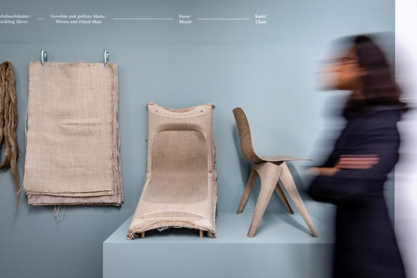 Christien Meindertsma exhibition looks at designer's use of four materials