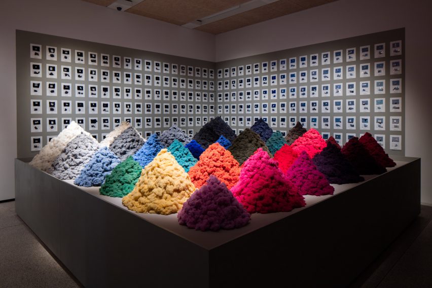 Christien Meindertsma exhibition looks at designer's use of four materials
