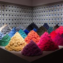 Christien Meindertsma exhibition looks at designer's use of four materials
