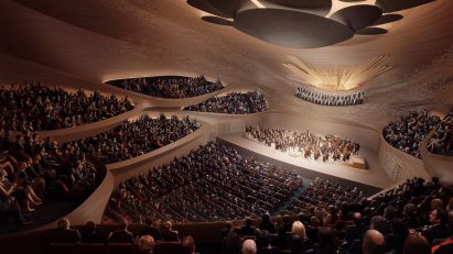 Ural Philharmonic Orchestra by Zaha Hadid Architects
