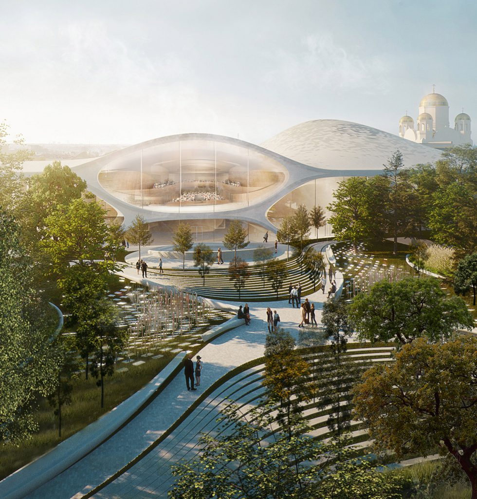 Ural Philharmonic Orchestra by Zaha Hadid Architects