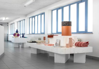Studio Verter creates a “space within a space” for 50th anniversary of Biennale Interieur